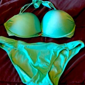 Turquoise bikini